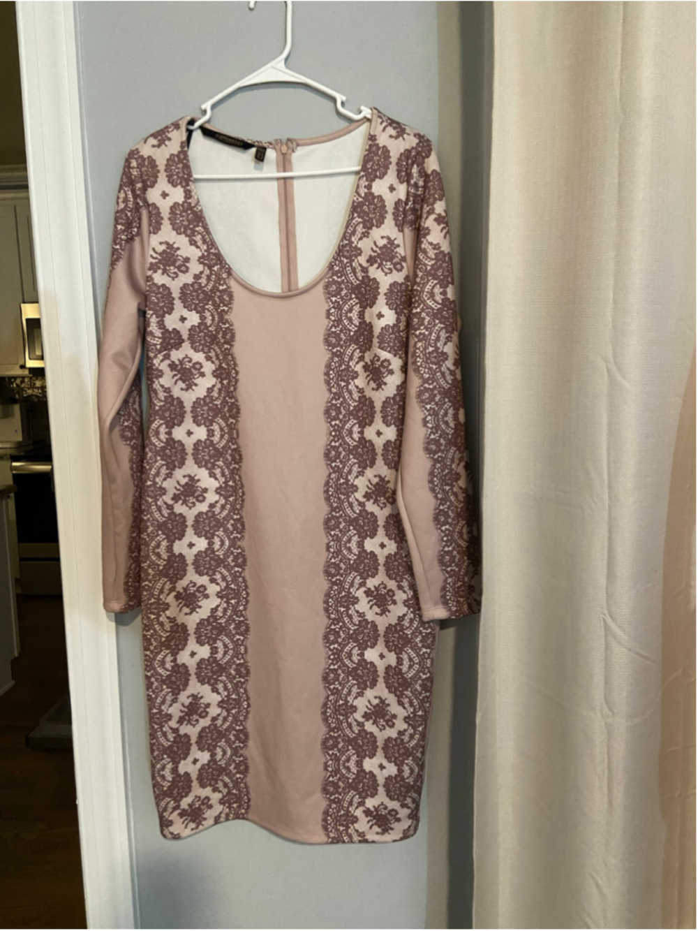 Stunning Kardashian Collection, body con dress, size XL